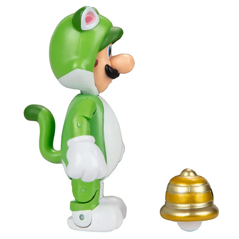 Nintendo Super Mario Cat Luigi figura 10cm termékfotó