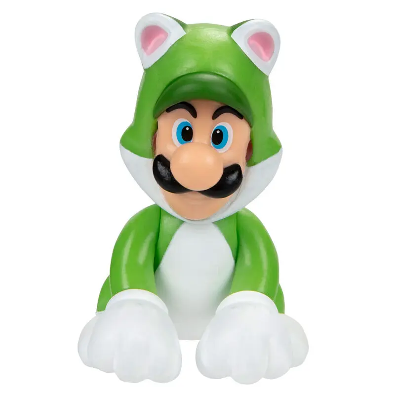 Nintendo Super Mario Cat Luigi figura 6,5cm termékfotó