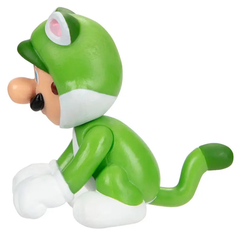 Nintendo Super Mario Cat Luigi figura 6,5cm termékfotó