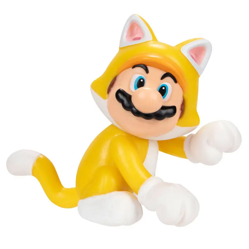Nintendo Super Mario Cat Mario figura 6,5cm termékfotó