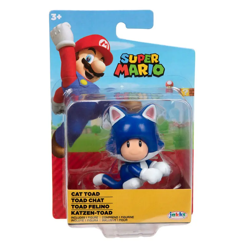 Nintendo Super Mario Cat Toad figura 6,5cm termékfotó