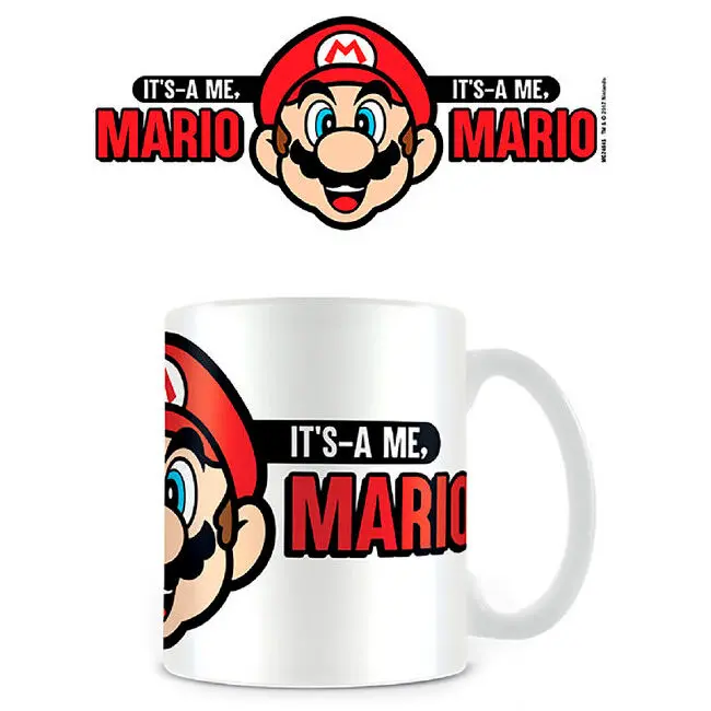 Super Mario Mug Its A Me Mario termékfotó