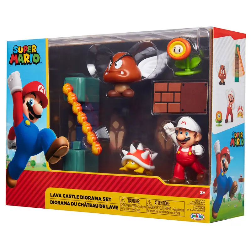 Nintendo Super Mario Lava Castle figura csomag termékfotó