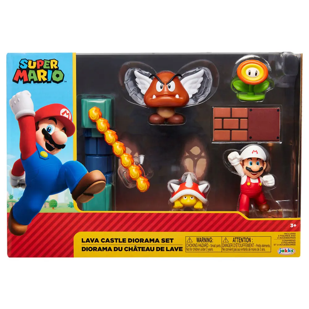 Nintendo Super Mario Lava Castle figura csomag termékfotó