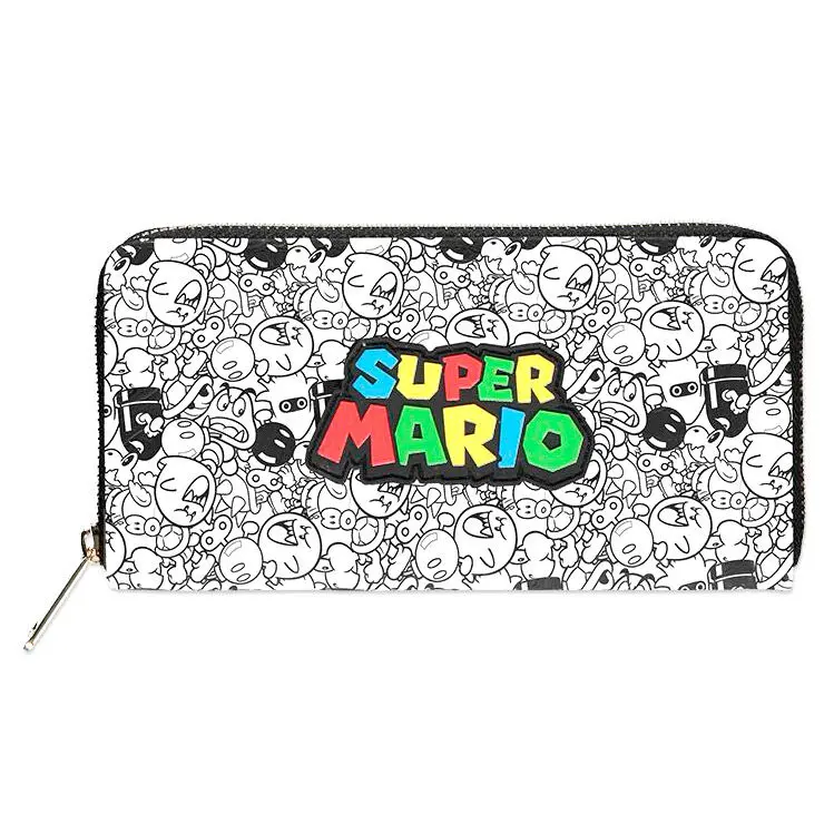 Nintendo Super Mario Logós pénztárca termékfotó