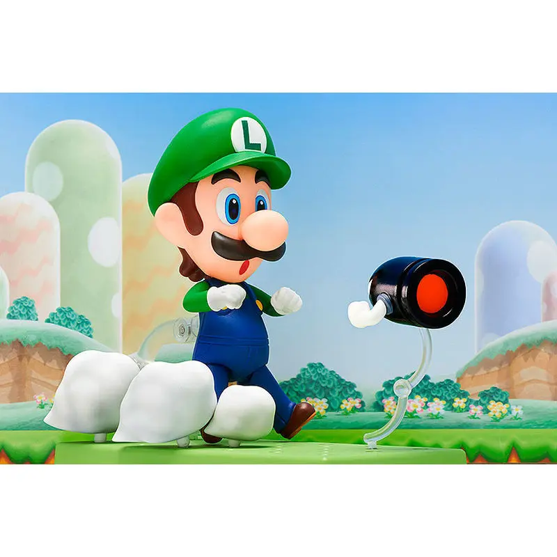 Nintendo Super Mario Luigi Nendoroid figura 10cm termékfotó