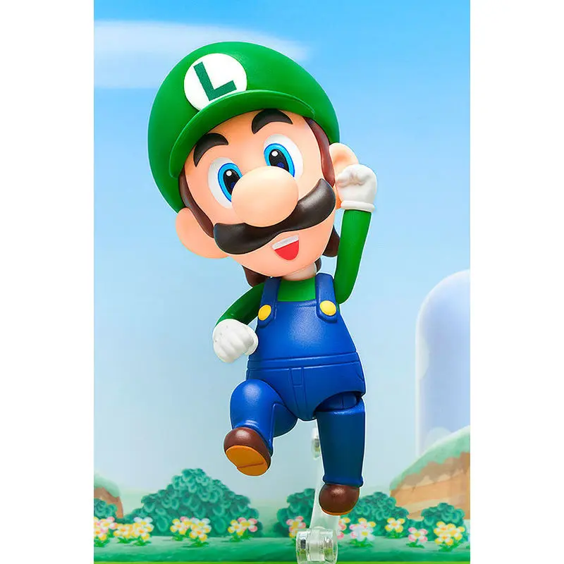 Nintendo Super Mario Luigi Nendoroid figura 10cm termékfotó