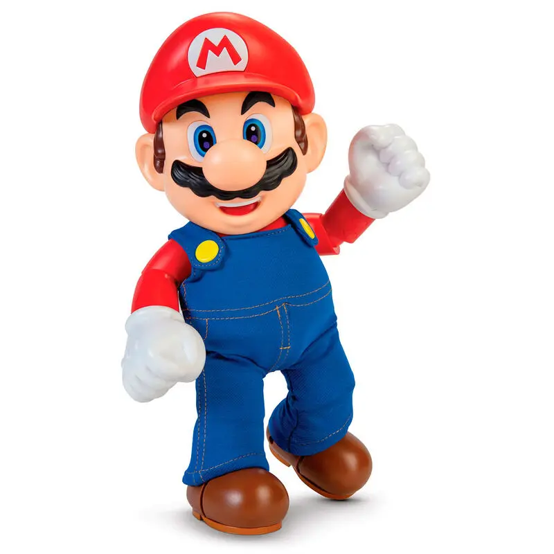 Nintendo Super Mario - Mario Its A Me interaktív angol nyelvű figura 36cm termékfotó