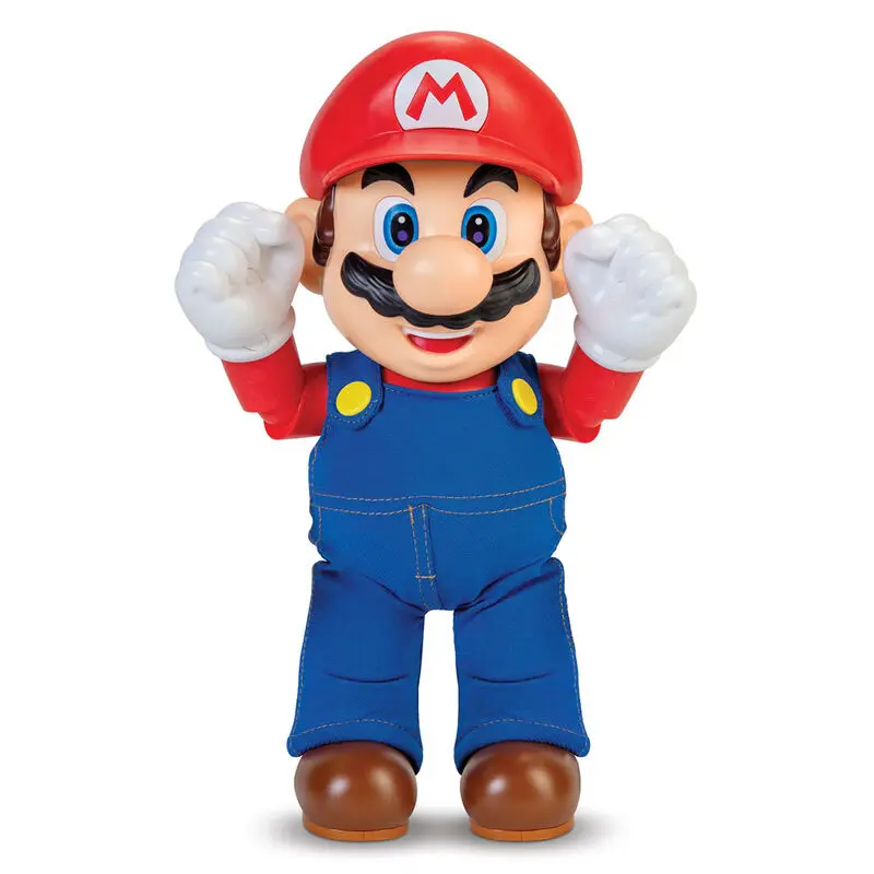 Nintendo Super Mario - Mario Its A Me interaktív angol nyelvű figura 36cm termékfotó