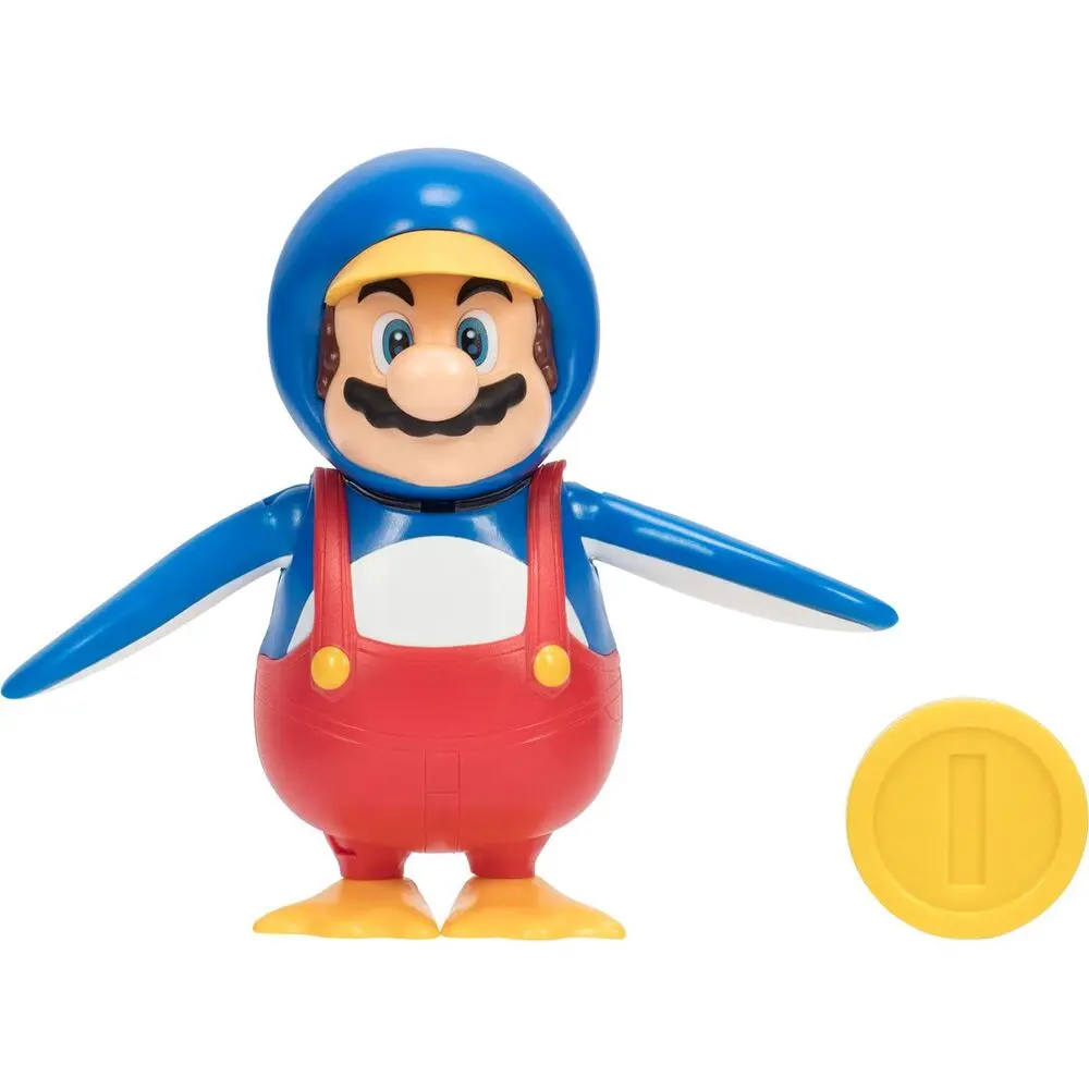 Nintendo Super Mario Penguin Mario figura 10 cm termékfotó