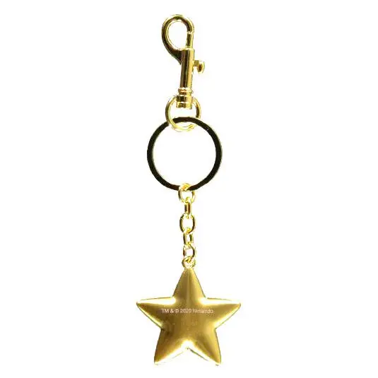 Nintendo Super Mario Star fém kulcstartó termékfotó