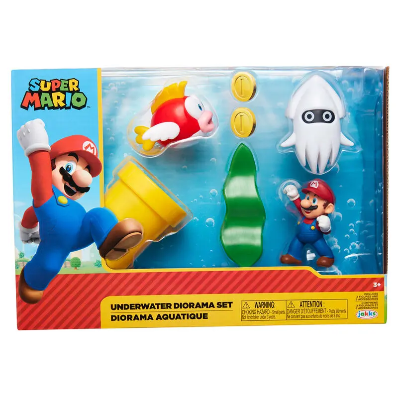 Nintendo Super Mario Underwater figura csomag termékfotó