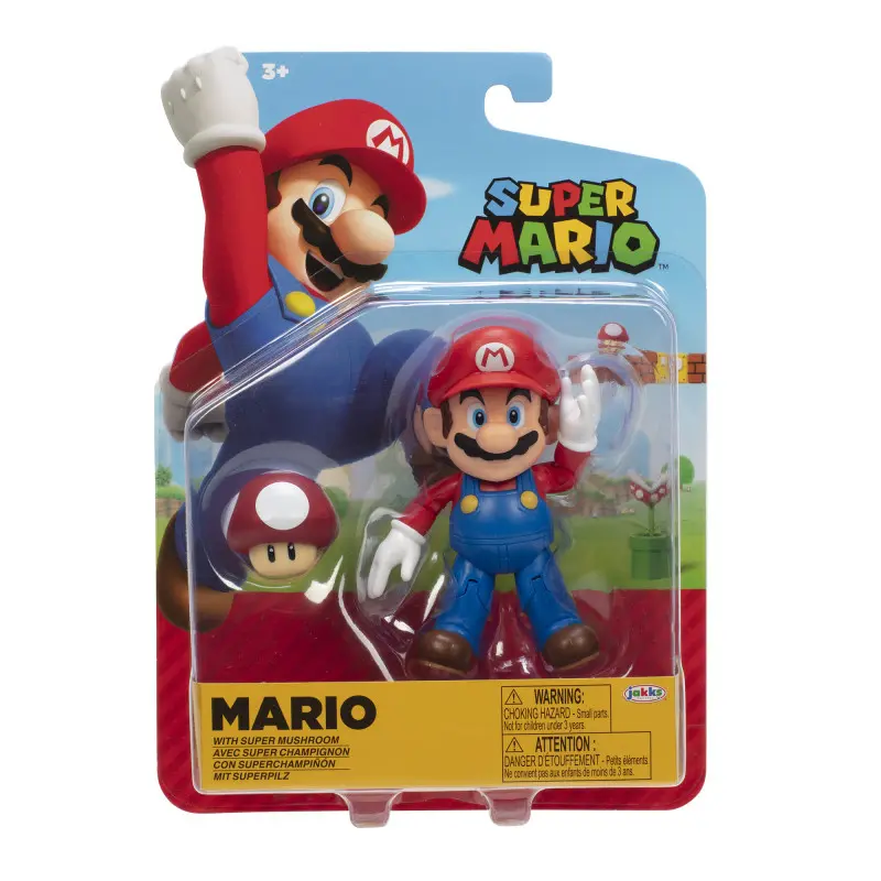 Nintendo Super Mario Wave 27 figura Mario 10 cm termékfotó