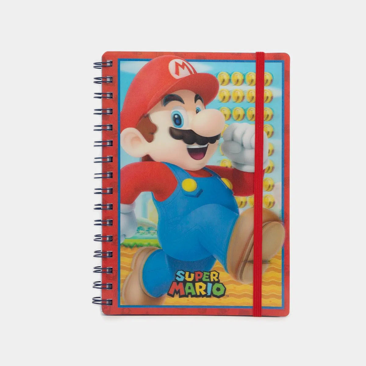 Nintendo Super Mario wiro A5 jegyzetfüzet termékfotó