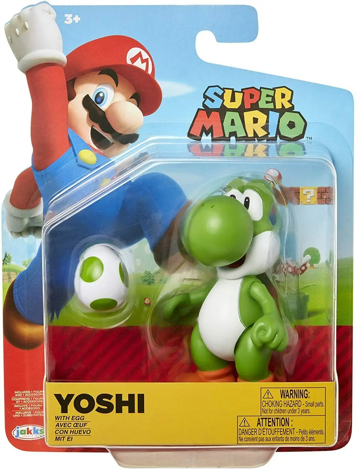 Nintendo Super Mario Yoshi figura 10 cm termékfotó