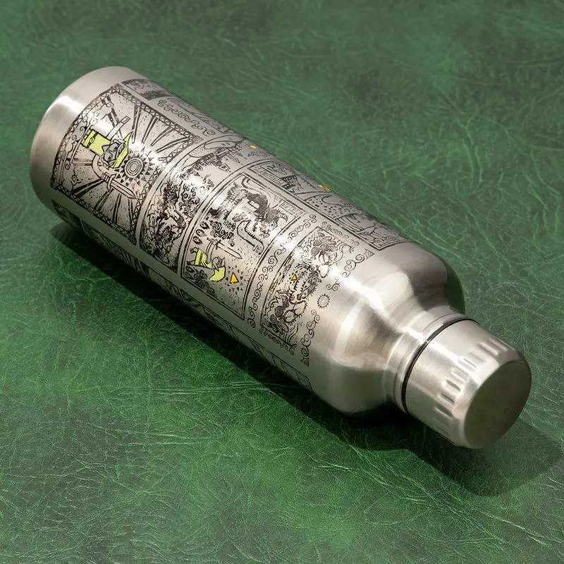 Nintendo Zelda fém palack kulacs termékfotó