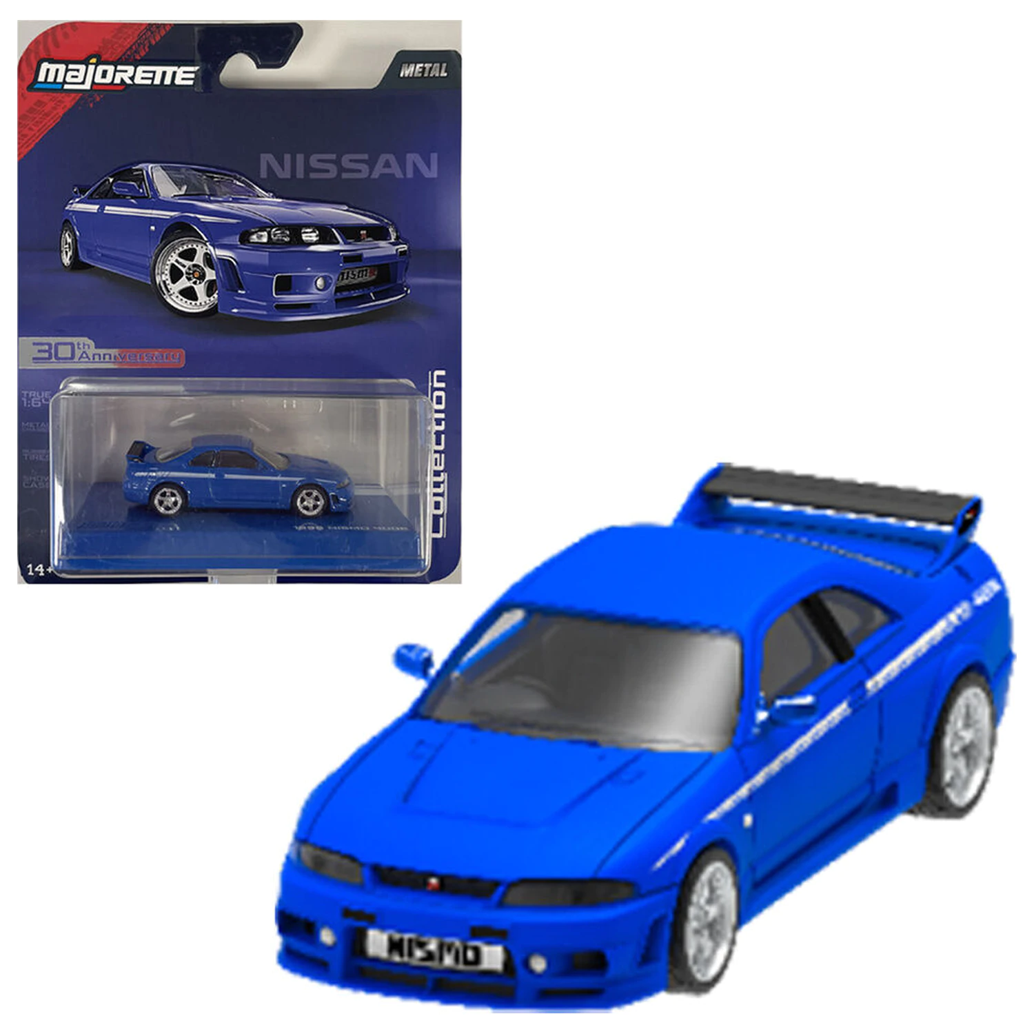 Nismo 400R 1996 fém modell termékfotó
