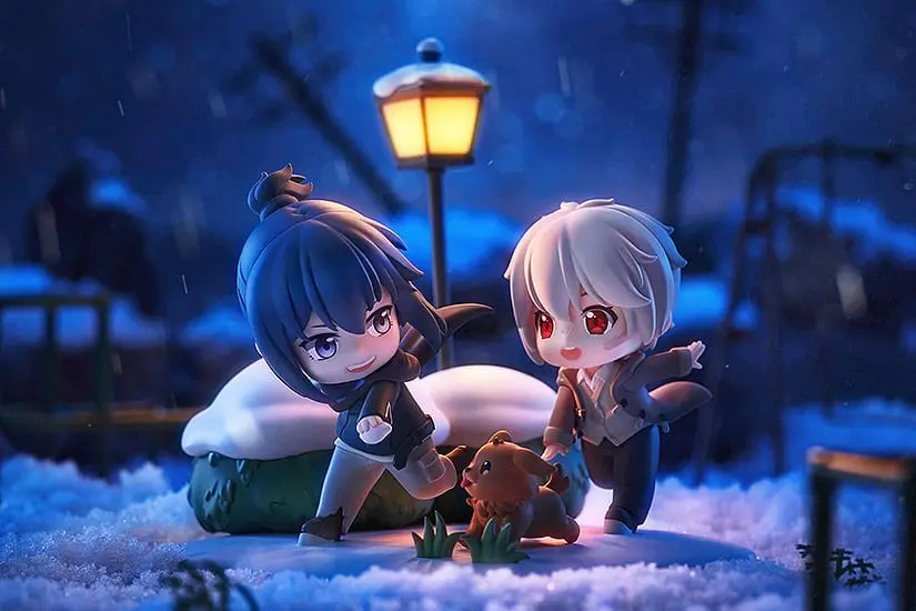 No. 6 Shion and Nezumi: A Distant Snowy Night Ver. Chibi figurák 12 cm termékfotó