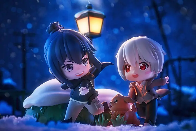 No. 6 Shion and Nezumi: A Distant Snowy Night Ver. Chibi figurák 12 cm termékfotó