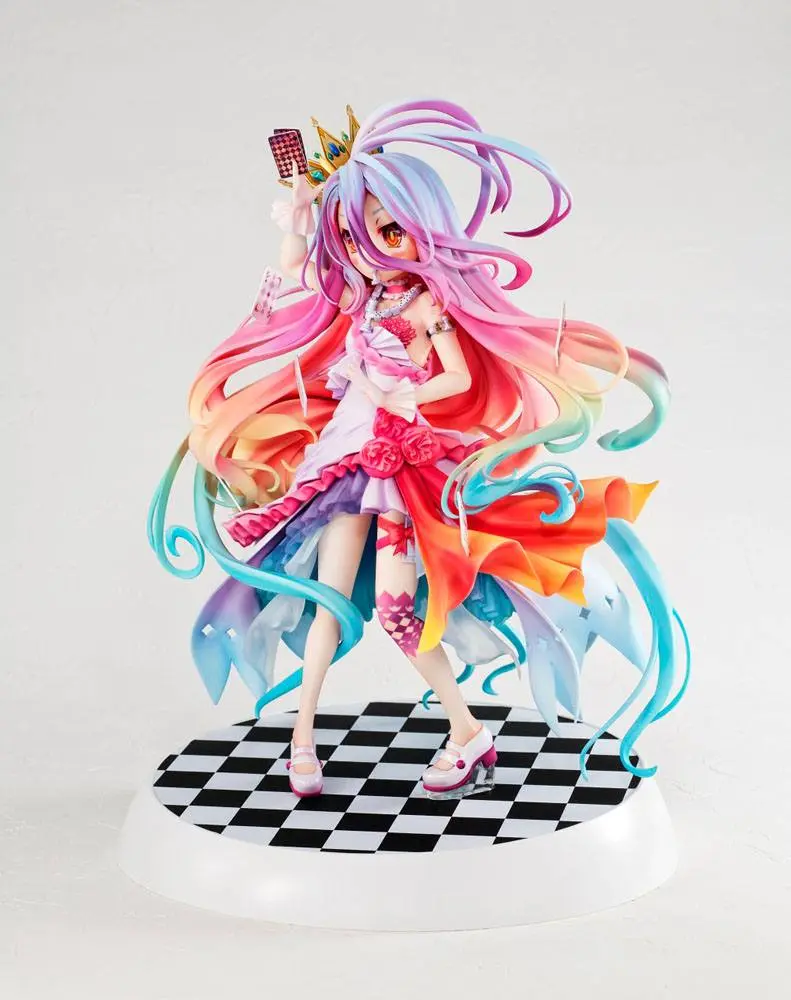 No Game No Life Statue 1/7 Shiro Dress Ver. 24 cm termékfotó