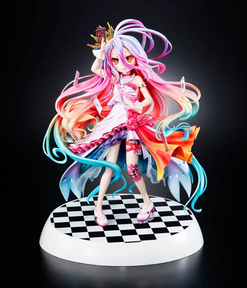 No Game No Life Statue 1/7 Shiro Dress Ver. 24 cm termékfotó