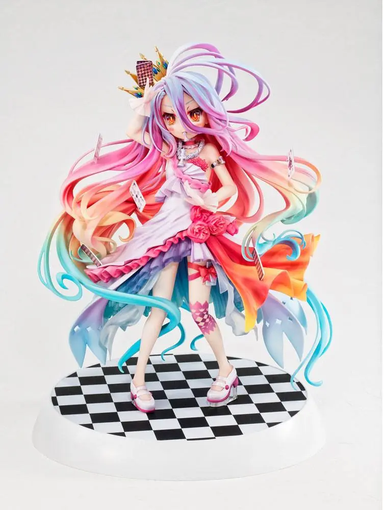 No Game No Life Statue 1/7 Shiro Dress Ver. 24 cm termékfotó