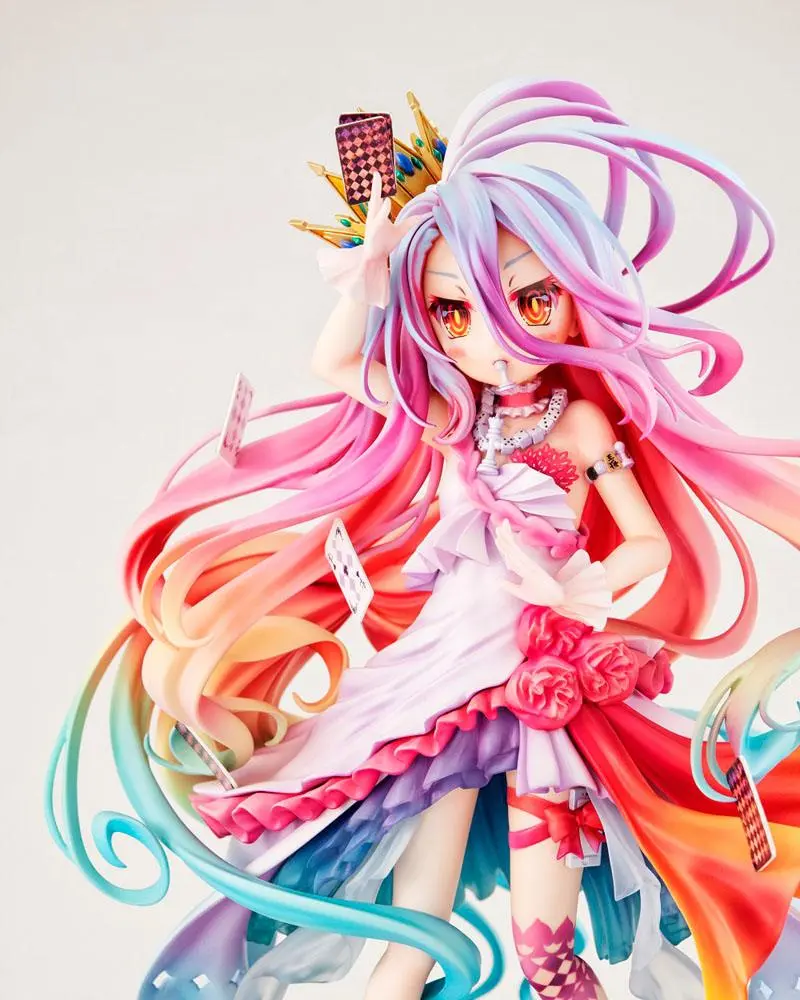 No Game No Life Statue 1/7 Shiro Dress Ver. 24 cm termékfotó