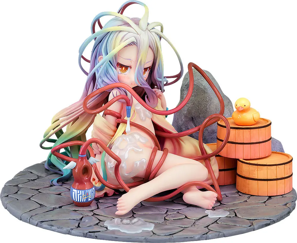 No Game No Life 1/7 Shiro: Hot Spring Ver. PVC szobor figura 11 cm termékfotó