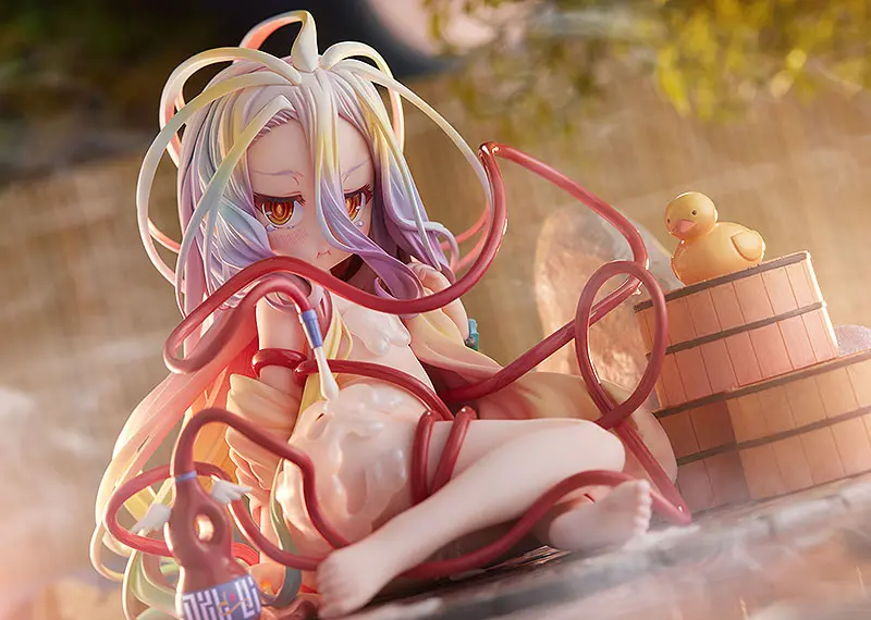 No Game No Life 1/7 Shiro: Hot Spring Ver. PVC szobor figura 11 cm termékfotó