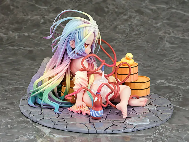 No Game No Life 1/7 Shiro: Hot Spring Ver. PVC szobor figura 11 cm termékfotó