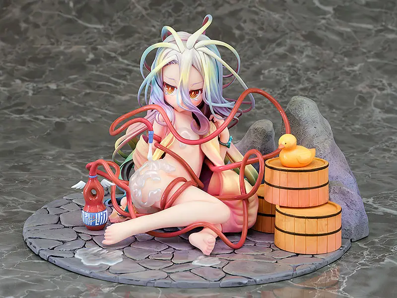 No Game No Life 1/7 Shiro: Hot Spring Ver. PVC szobor figura 11 cm termékfotó