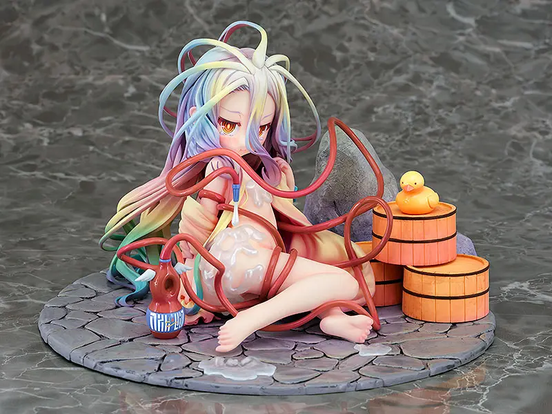 No Game No Life 1/7 Shiro: Hot Spring Ver. PVC szobor figura 11 cm termékfotó