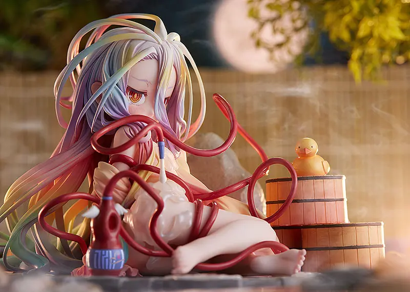 No Game No Life 1/7 Shiro: Hot Spring Ver. PVC szobor figura 11 cm termékfotó