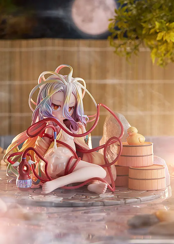 No Game No Life 1/7 Shiro: Hot Spring Ver. PVC szobor figura 11 cm termékfotó