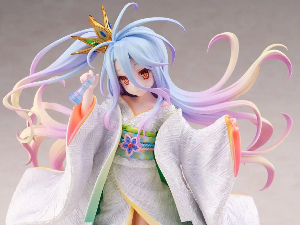 No Game no Life PVC Statue 1/7 Shiro -Shiromuku- 23 cm termékfotó