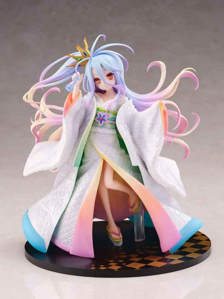 No Game no Life PVC Statue 1/7 Shiro -Shiromuku- 23 cm termékfotó