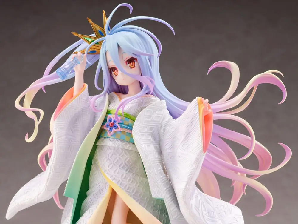 No Game no Life PVC Statue 1/7 Shiro -Shiromuku- 23 cm termékfotó