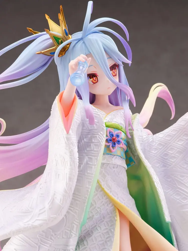 No Game no Life PVC Statue 1/7 Shiro -Shiromuku- 23 cm termékfotó