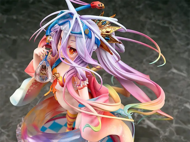 No Game No Life 1/7 Shiro Summer Season Ver. PVC szobor figura 19 cm termékfotó