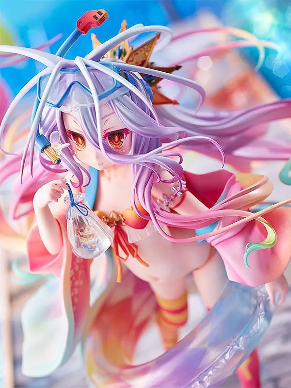 No Game No Life 1/7 Shiro Summer Season Ver. PVC szobor figura 19 cm termékfotó