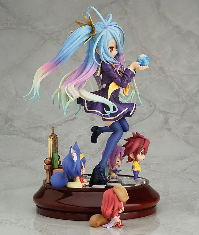 No Game No Life 1/7 Shiro szobor figura 20 cm termékfotó