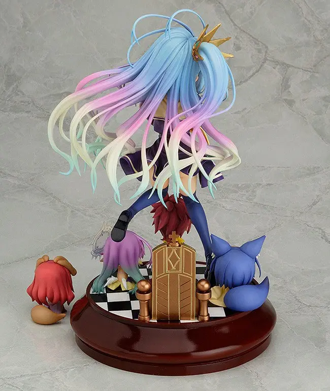 No Game No Life 1/7 Shiro szobor figura 20 cm termékfotó