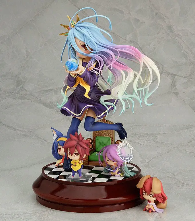 No Game No Life 1/7 Shiro szobor figura 20 cm termékfotó