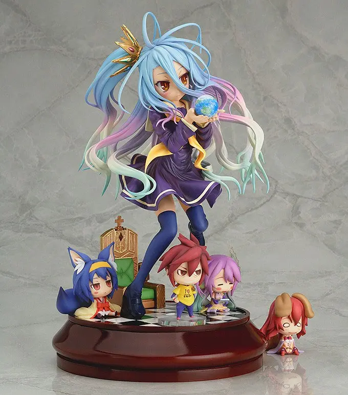 No Game No Life 1/7 Shiro szobor figura 20 cm termékfotó