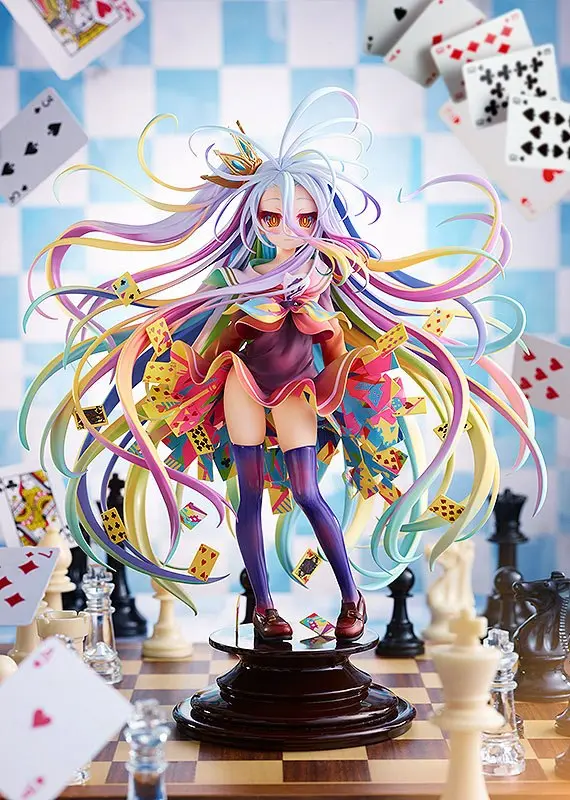No Game No Life 1/7 Shiro Yuu Kamiya Art Works szobor figura 28 cm termékfotó
