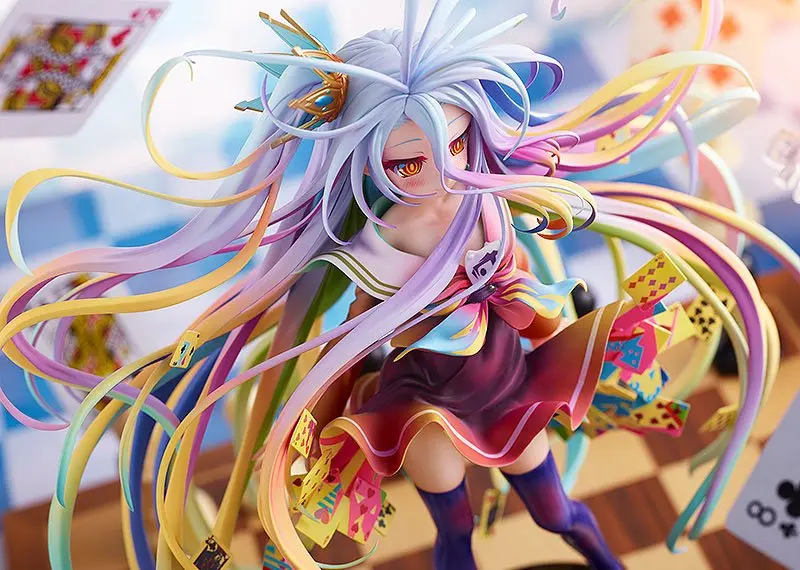 No Game No Life 1/7 Shiro Yuu Kamiya Art Works szobor figura 28 cm termékfotó