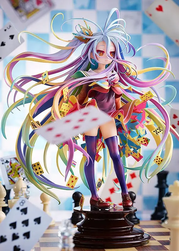 No Game No Life 1/7 Shiro Yuu Kamiya Art Works szobor figura 28 cm termékfotó