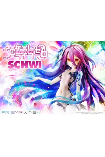 No Game No Life Prisma Wing 1/7 Schwi PVC szobor figura 26 cm termékfotó