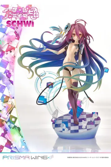 No Game No Life Prisma Wing 1/7 Schwi PVC szobor figura 26 cm termékfotó