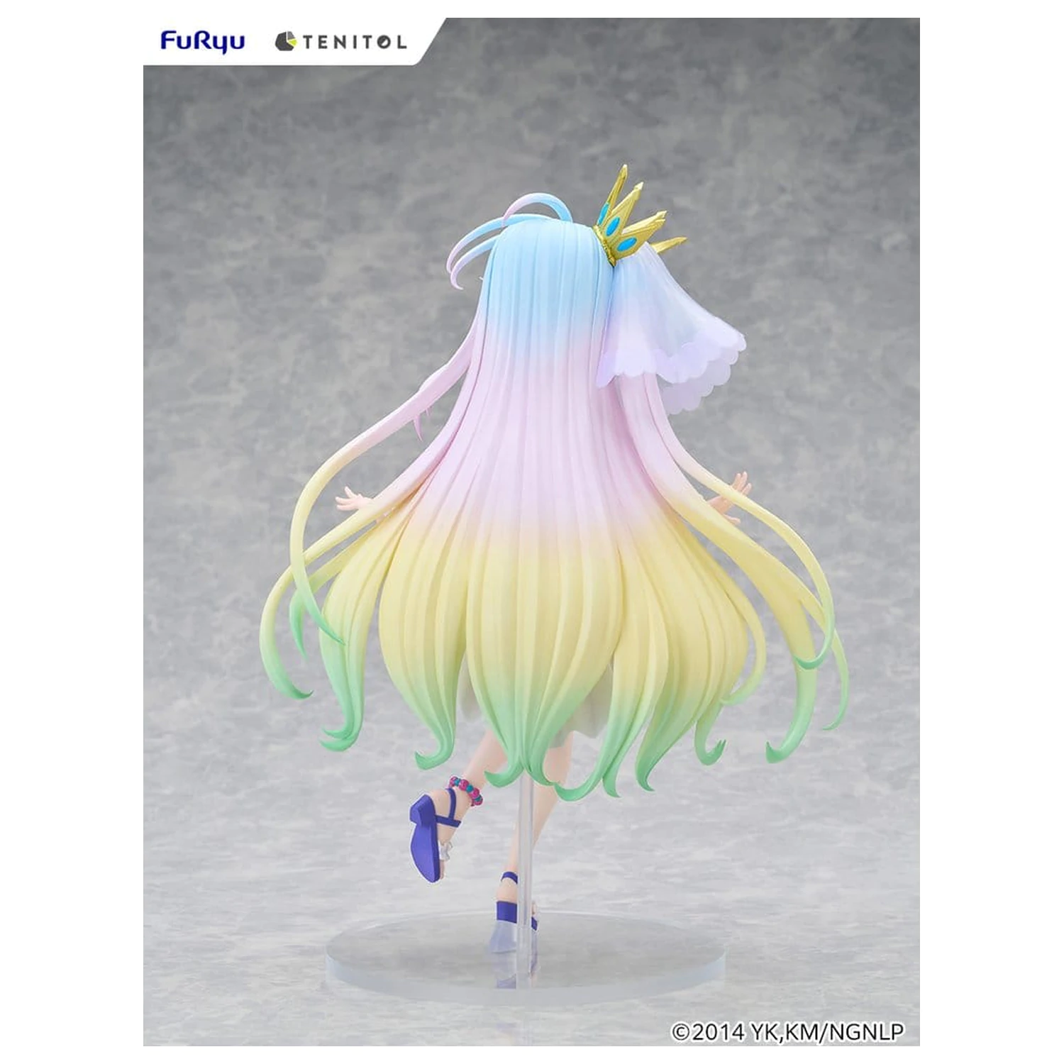 No Game No Life Tenitol Tall PVC figura Shiro swimwear dress Ver. 29 cm termékfotó